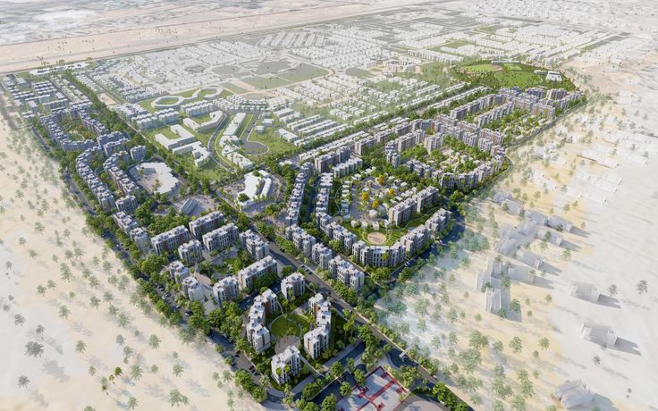 كمبوند ايكو ويست اكتوبر Eco west في 6 اكتوبر