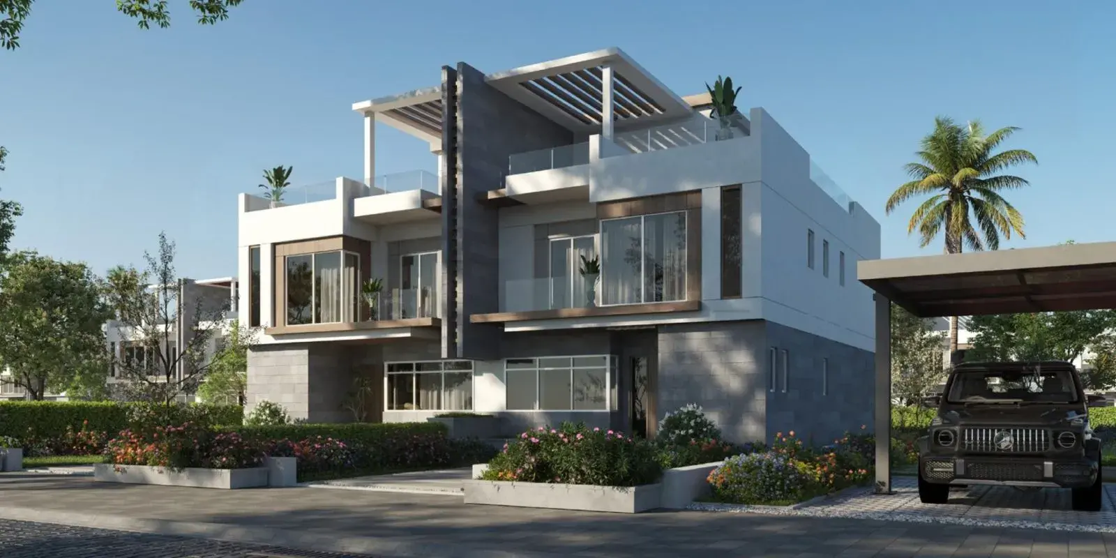 كمبوند فايف ليفلز 5 Levels Sheikh Zayed في الشيخ زايد